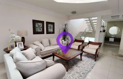 Casa de 470m² à venda no bairro colinas de santa bárbara. 5 dormitórios, 6 vagas e área com churrasqueira. 4min do centro.