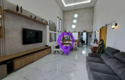 Casa de 180m² à venda no serra morena, pouso alegre. 3 dormitórios, escritório, área gourmet e 3 vagas.