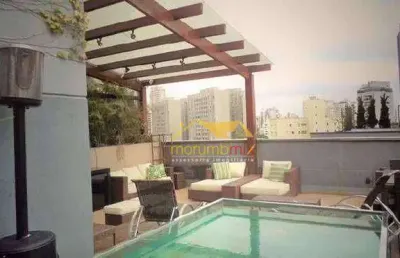 Cobertura à venda, 140 m² por r$ 1.200.000,00 - morumbi - são paulo/sp