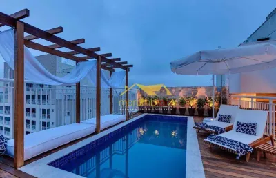 Cobertura com 2 dormitórios à venda, 288 m² por r$ 4.500.000,00 - morumbi - são paulo/sp