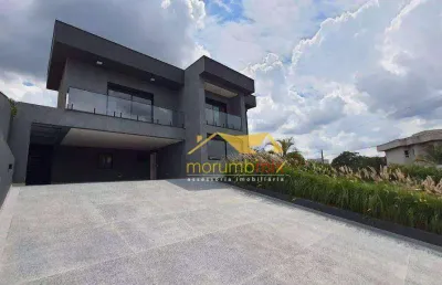 Casa à venda, 447 m² por r$ 3.510.000,00 - granja viana - reserva santa maria - jandira/sp