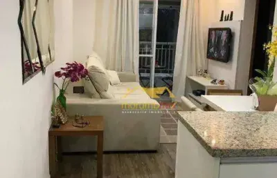 Apartamento com 2 dormitórios à venda, 60 m² por r$ 558.000,00 - morumbi - são paulo/sp