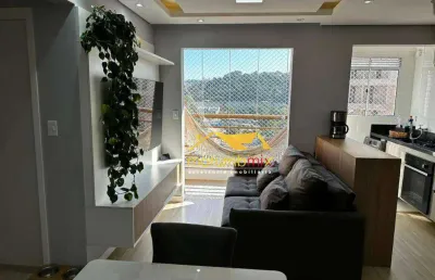 Apartamento com 2 dormitórios à venda, 50 m² por r$ 319.000,00 - jardim vista alegre - embu das artes/sp