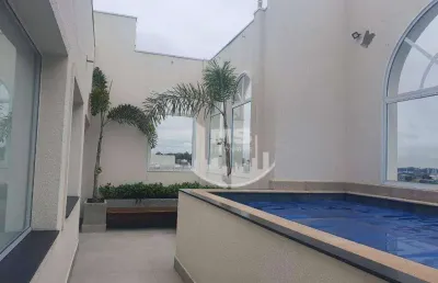Cobertura duplex  de alto padrão com  localização privilegiada e vista panorâmica - jardim ana maria - jundiaí/sp