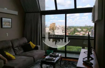 Apartamento duplex com 1 dormitório à venda, 56 m² por r$ 650.000 - cambuí - campinas/sp