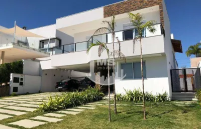 Casa com 4 dormitórios à venda, 368 m² por r$ 3.200.000,00 - loteamento alphaville campinas - campinas/sp