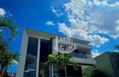 Casa com 4 dormitórios à venda, 440 m² por r$ 4.500.000,00 - loteamento parque das sapucaias - campinas/sp