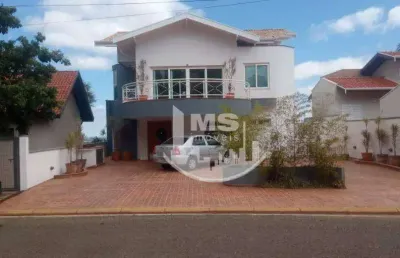 Casa com 3 dormitórios à venda, 404 m² por r$ 1.560.000,00 - caminhos de san conrado - campinas/sp