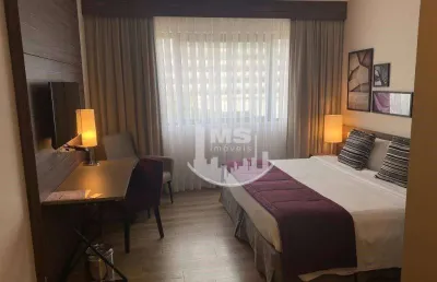 Flat com 1 dormitório à venda, 26 m² por r$ 575.000 - the royal palm plaza - campinas/sp