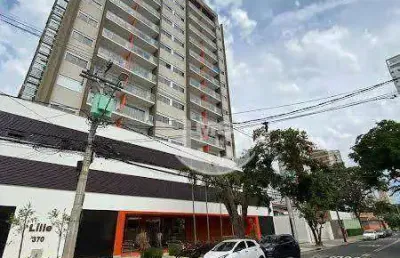 Apartamento com 1 dormitório à venda, 38 m² por r$ 650.000,00 - cambuí - campinas/sp