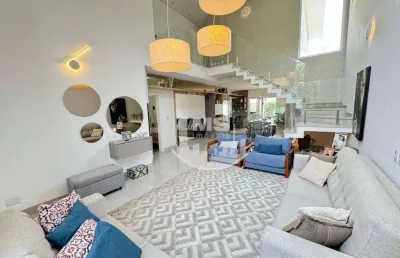 Casa com 4 dormitórios, 287 m² - venda por r$ 2.890.000 ou aluguel por r$ 25.000,00/mês - swiss park - campinas/sp