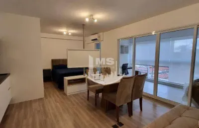 Apartamento com 1 dormitório para alugar, 42 m² por r$ 4.687,95/mês - bosque - campinas/sp