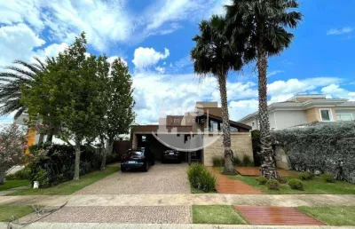 Casa com 4 dormitórios suítes à venda, 454 m² por r$ 3.500.000 - parque das sapucaias -alphaville - campinas/sp
