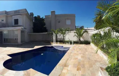Casa com 4 dormitórios para alugar, 527 m² por r$ 28.040,00/mês - parque da represa - jundiaí/sp