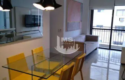 Apartamento com 2 dormitórios para alugar, 60 m² por r$ 4.500,00/mês - cambuí - campinas/sp