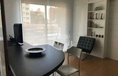 Apartamento com 1 dormitório para alugar, 51 m² por r$ 4.500/mês - cambuí - campinas/sp