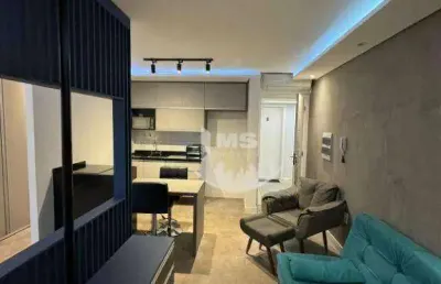 Apartamento com 1 dormitório à venda, 44 m² por r$ 455.000,00 - bosque - campinas/sp