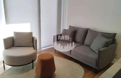 Apartamento com 1 dormitório, 38 m² - venda por r$ 700.000 ou aluguel por r$ 4.500,00/mês - cambuí - campinas/sp