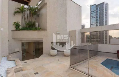 Cobertura com 3 dormitórios à venda, 320 m² por r$ 2.800.000,00 - cambuí - campinas/sp