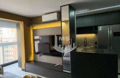 Apartamento com 2 dormitórios para alugar, 57 m² por r$ 5.000,00/mês - centro - campinas/sp