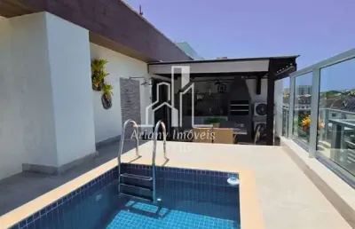 • concetto nero • cobertura duplex 4 suítes 184 m² | porteira fechada recreio •