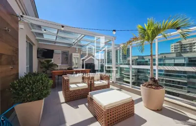 Barra village prime | cobertura duplex 3 quartos 153 m² no recreio