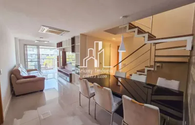• cobertura duplex 3 quartos 153 m² | concetto nero recreio •
