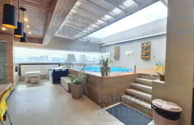 Cobertura duplex para venda em são paulo, vila pompéia, 4 dormitórios, 2 suítes, 5 banheiros, 3 vagas