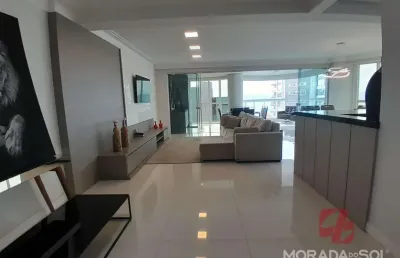 Apartamento de 4 suítes no centro de itapema para locação