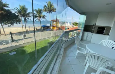 Apartamento 4 quartos frente mar em meia praia   -  itapema