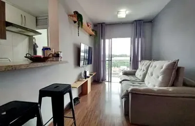 Agradável apartamento tipo para venda em vila guarani (z sul) com 2 quartos, 55m²