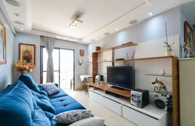 Confortável apartamento tipo para venda em vila da saúde com 3 quartos, sendo 1 suíte, 98m²