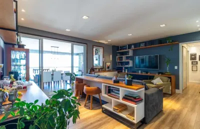 Elegante apartamento tipo para venda em vila mascote com 3 quartos, sendo 3 suítes, 165m²