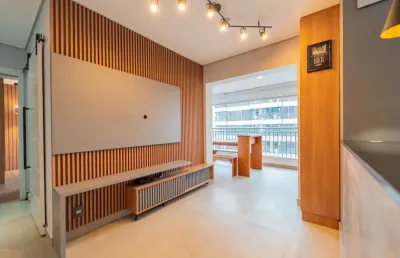 Deslumbrante apartamento tipo para venda em jardim prudência com 2 quartos, sendo 1 suíte, 65m²