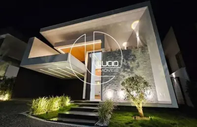 Casa em condomínio fechado com 4 quartos à venda na rua gt 4, condomínio residencial grand trianon, anápolis, 253 m2 por r$ 2.400.000