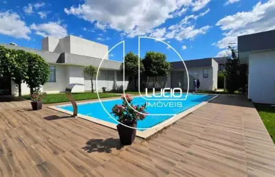 Casa em condomínio fechado com 3 quartos à venda na rodovia go-222, jardim santa cecília, anápolis, 840 m2 por r$ 2.600.000
