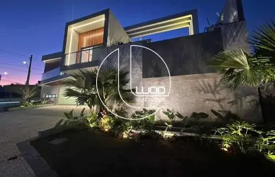 Casa em condomínio fechado com 4 quartos à venda na rua gt 4, condomínio residencial grand trianon, anápolis, 386 m2 por r$ 4.480.000