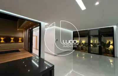 Casa em condomínio fechado com 3 quartos à venda na rua gt 4, condomínio residencial grand trianon, anápolis, 249 m2 por r$ 1.850.000