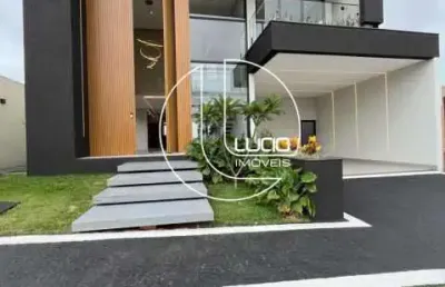 Casa em condomínio fechado com 4 quartos à venda na rua gt 4, condomínio residencial grand trianon, anápolis, 310 m2 por r$ 2.800.000