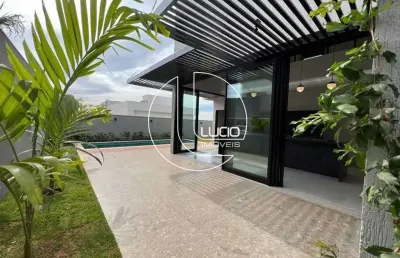 Casa em condomínio fechado com 4 quartos à venda na alameda negramina, condomínio alphaville anápolis, anápolis, 327 m2 por r$ 3.200.000