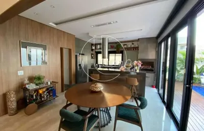 Casa em condomínio fechado com 4 quartos à venda na rua gt 4, condomínio residencial grand trianon, anápolis, 254 m2 por r$ 2.500.000