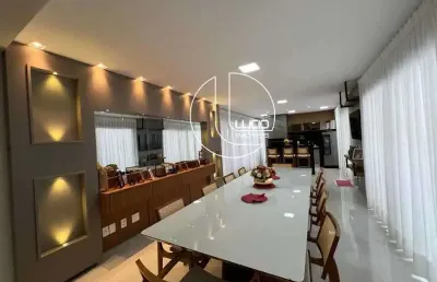 Casa em condomínio fechado com 3 quartos à venda na rua gt 4, condomínio residencial grand trianon, anápolis, 241 m2 por r$ 2.100.000