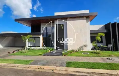 Casa em condomínio fechado com 4 quartos à venda na rua gt 4, condomínio residencial grand trianon, anápolis, 292 m2 por r$ 2.490.000