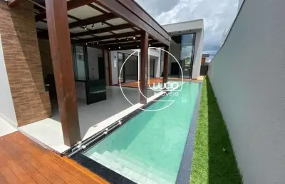 Casa em condomínio fechado com 5 quartos à venda na avenida antoni gaudi, condomínio residencial gaudi, anápolis, 431 m2 por r$ 2.200.000