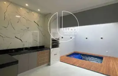 Casa com 3 quartos à venda na rua caglili, jardim itália, anápolis, 137 m2 por r$ 630.000