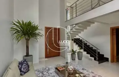 Casa em condomínio fechado com 4 quartos à venda na rua av 8, residencial anaville, anápolis, 380 m2 por r$ 2.650.000