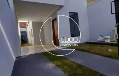 Casa com 3 quartos à venda na avenida aglaia de araújo, residencial flor do cerrado, anápolis, 100 m2 por r$ 340.000