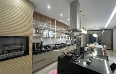 Casa em condomínio fechado com 3 quartos à venda na rua antônio bandeira, condomínio residencial belas artes, anápolis, 250 m2 por r$ 2.200.000