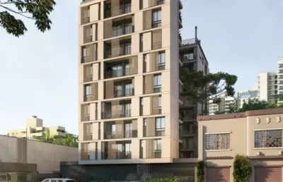 Apartamento com 1 quarto à venda na rua brigadeiro franco, 1173, mercês, curitiba, 34 m2 por r$ 496.700