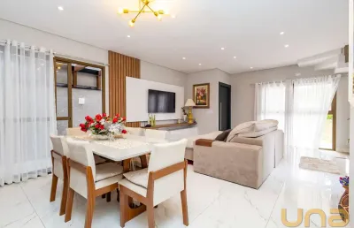 Sobrado em condominio 230 m² com 03 suítes no santa cândida -